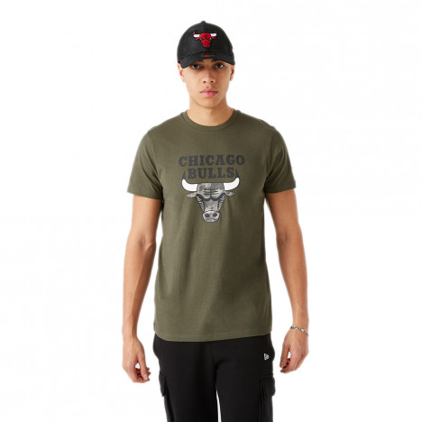 New Era Tee-shirt New Era CHICAGO BULLS OUTDOOR UTILITY