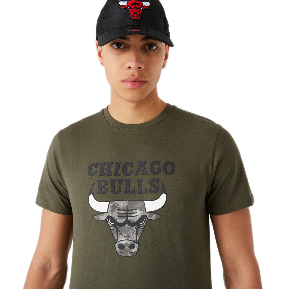 New Era Tee-shirt New Era CHICAGO BULLS OUTDOOR UTILITY