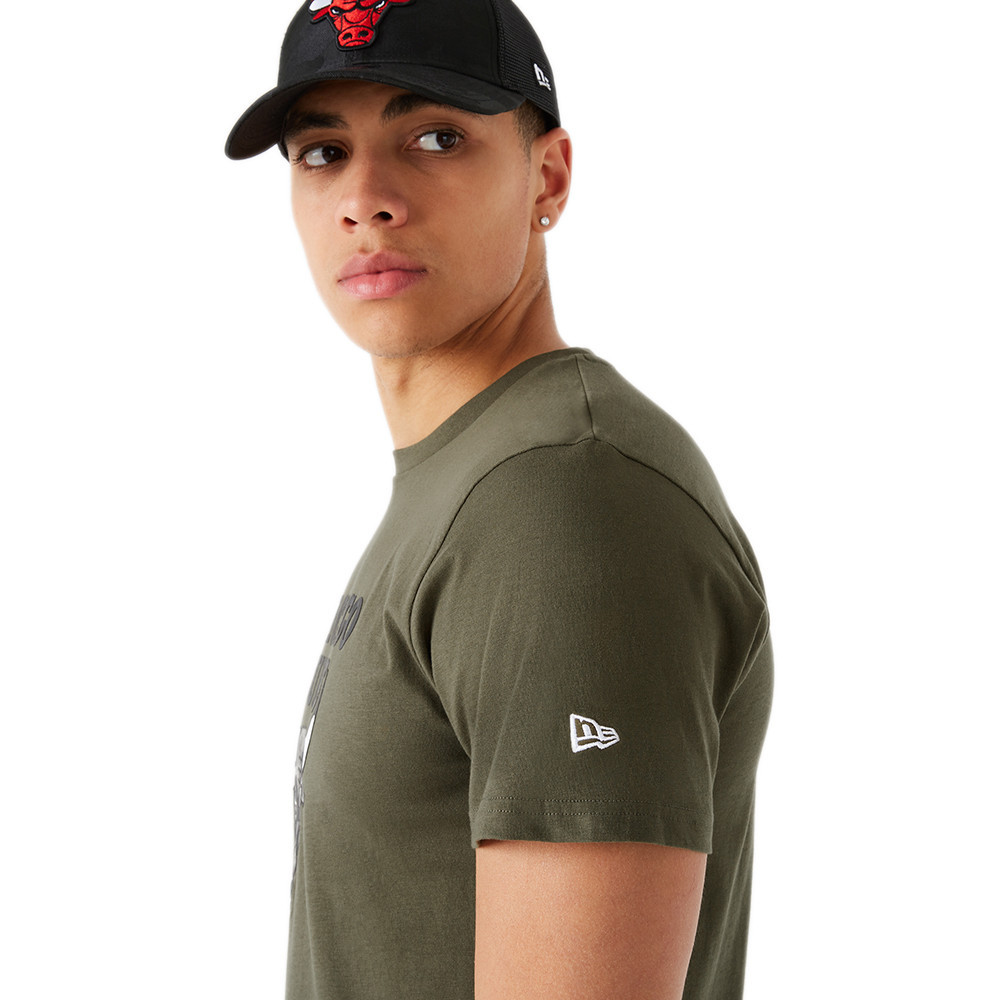 New Era Tee-shirt New Era CHICAGO BULLS OUTDOOR UTILITY