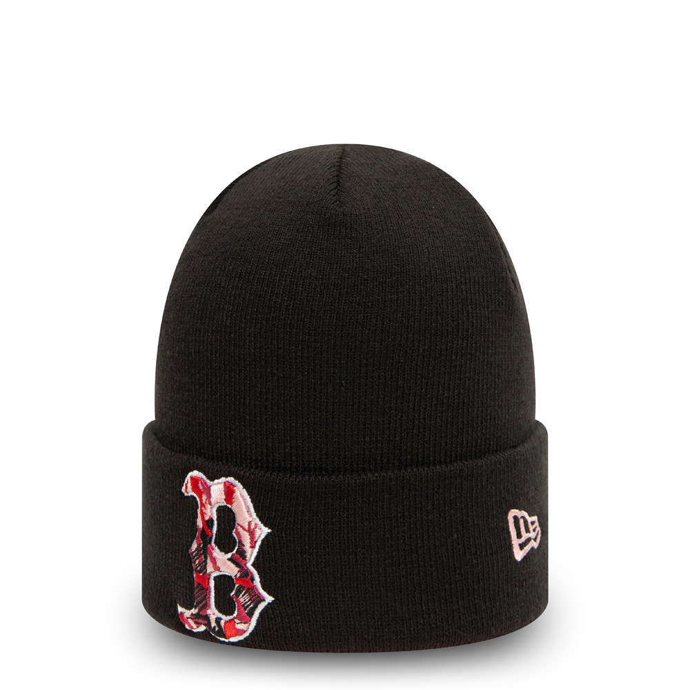 New Era Bonnet New Era CAMO INFILL CUFF KNIT BOSTON RED SOX