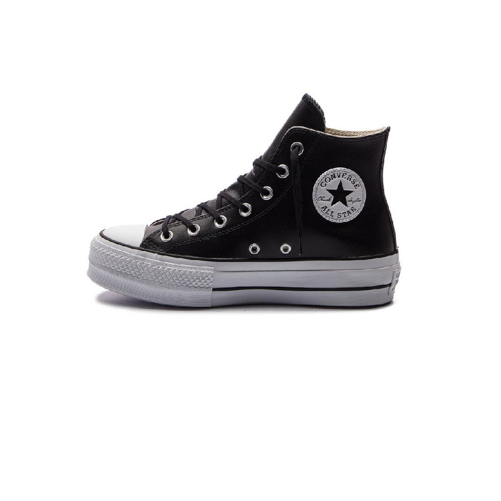 Converse Basket Converse PLATEFORME CUIR HI