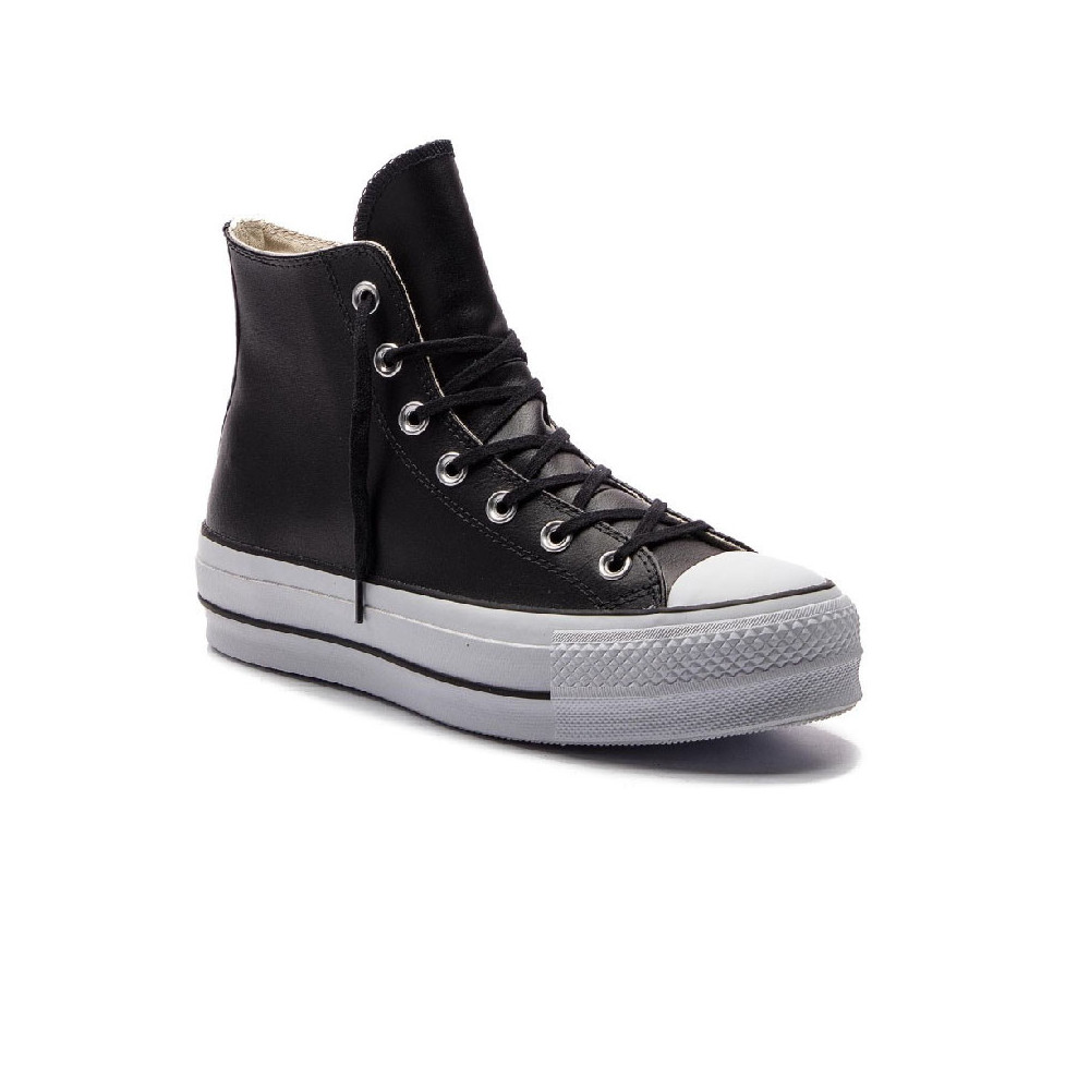 Converse Basket Converse PLATEFORME CUIR HI