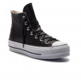 Converse Basket Converse PLATEFORME CUIR HI