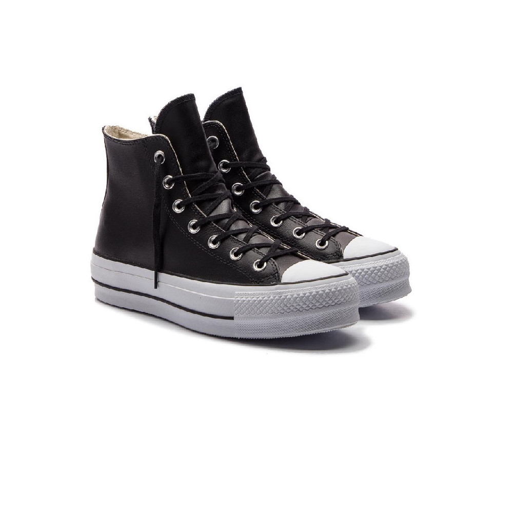 Converse Basket Converse PLATEFORME CUIR HI