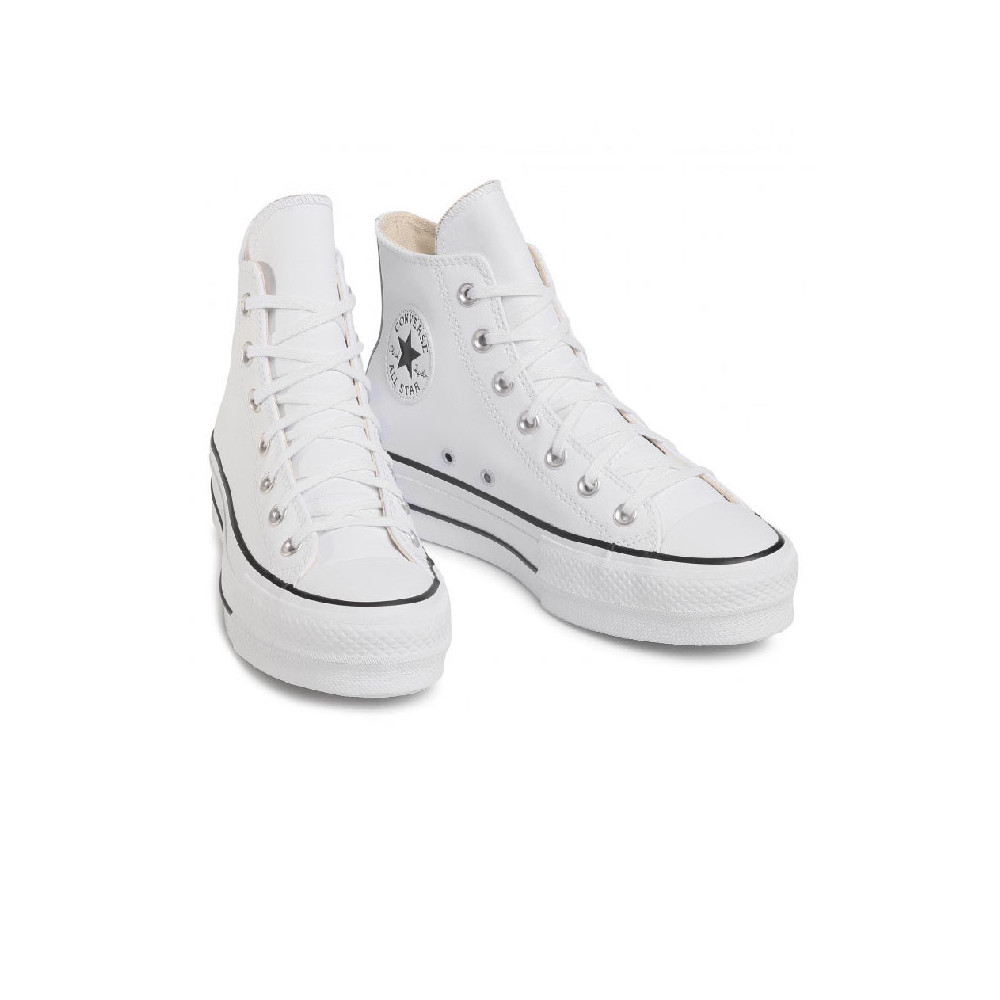 Converse Basket Converse PLATEFORME CUIR HI