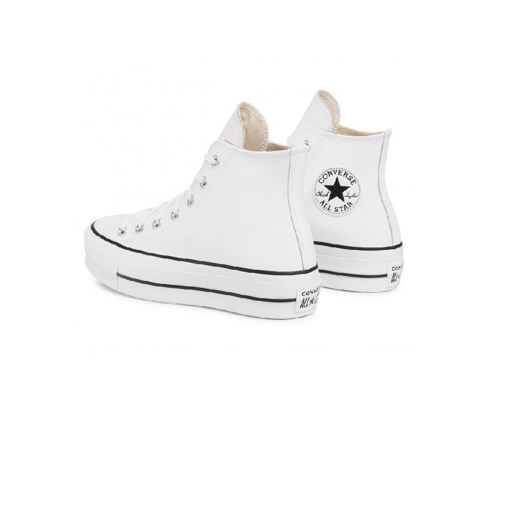 Converse Basket Converse PLATEFORME CUIR HI