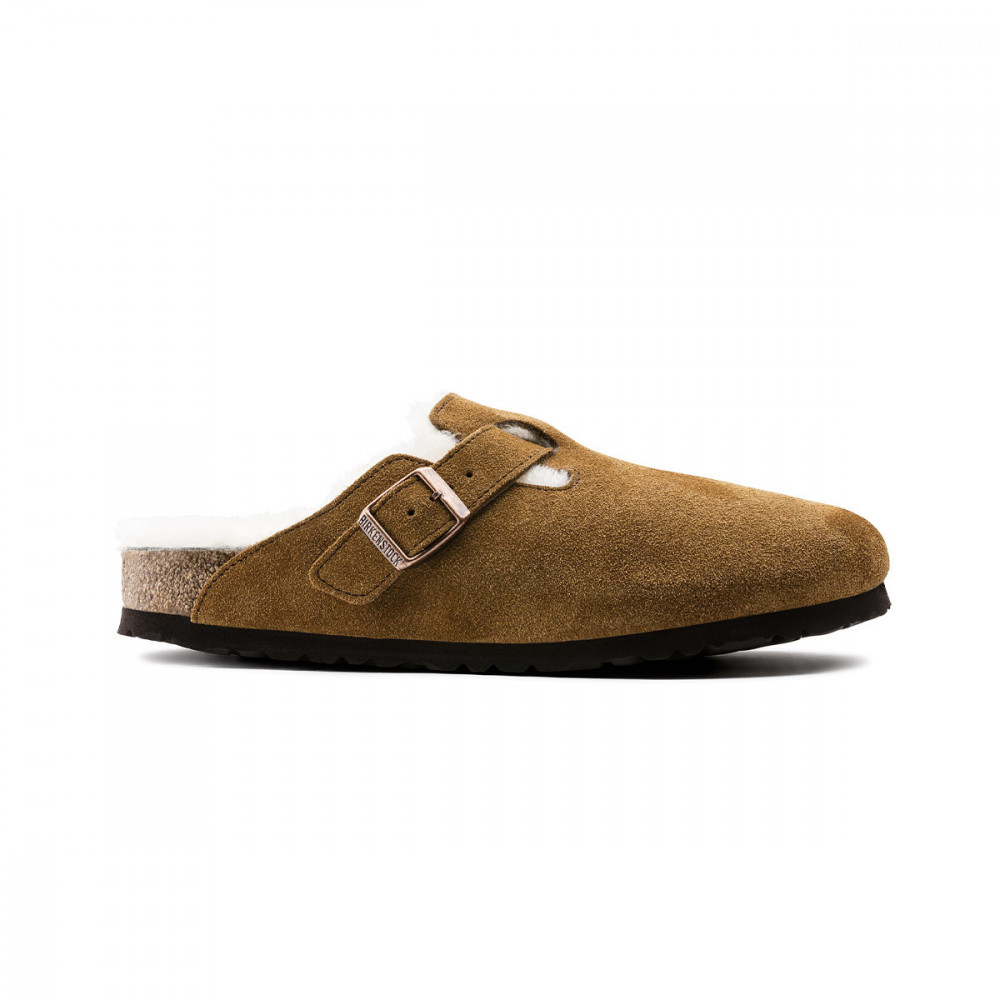 Birkenstock Sandale Birkenstock BOSTON FUR