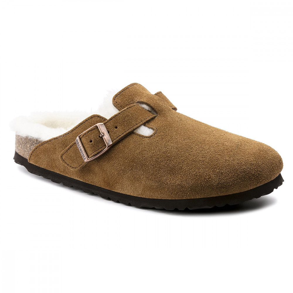 Birkenstock Sandale Birkenstock BOSTON FUR