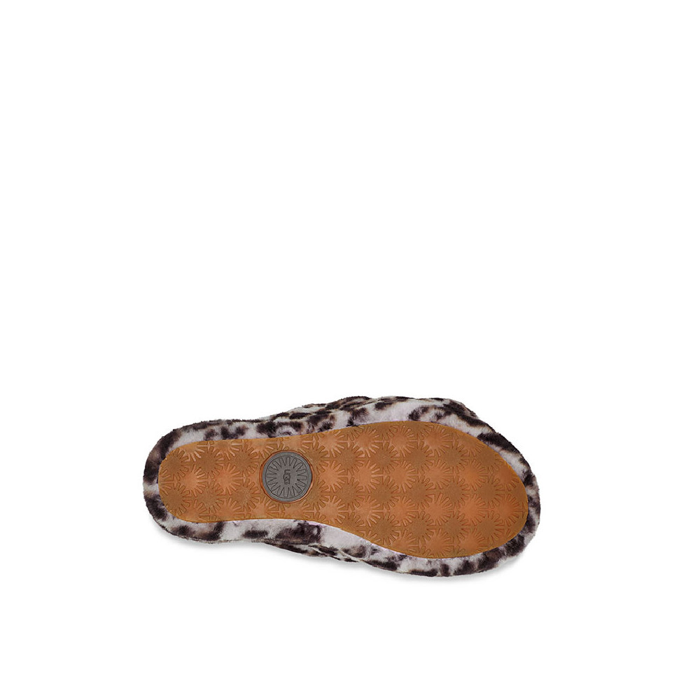 UGG Sandale UGG FLUFF YEAH SLIDE PANTHER PRINT