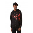 New Era Sweat New Era LOGO BLACK ZIP UP CHICAGO BULLS