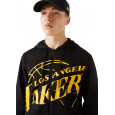 New Era Sweat New Era LOGO BLACK ZIP UP LA LAKERS