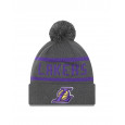 New Era Bonnet New Era à POMPON Laine LAKERS