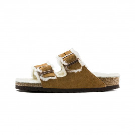 Birkenstock Sandale Birkenstock ARIZONA FUR MINK