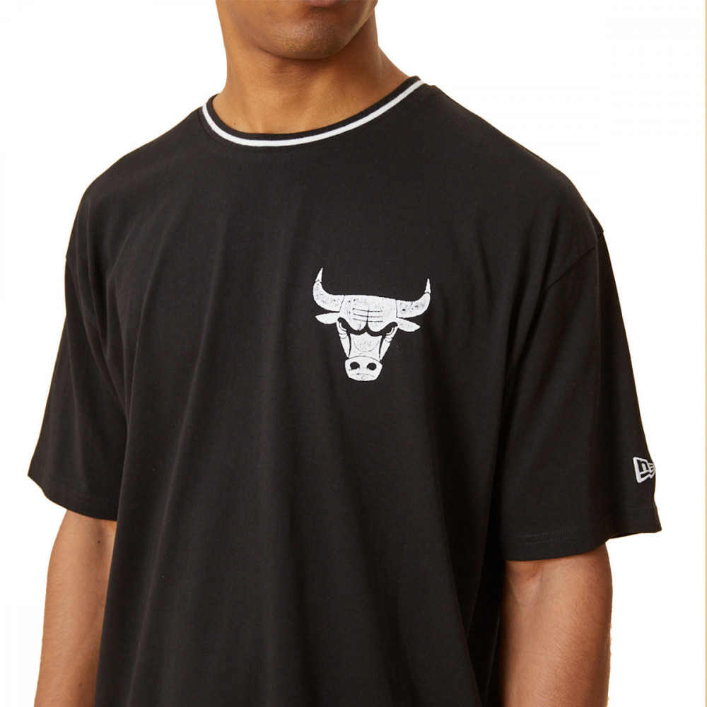 New Era Tee-shirt New Era DISTRESSED Oversize Chicago Bulls