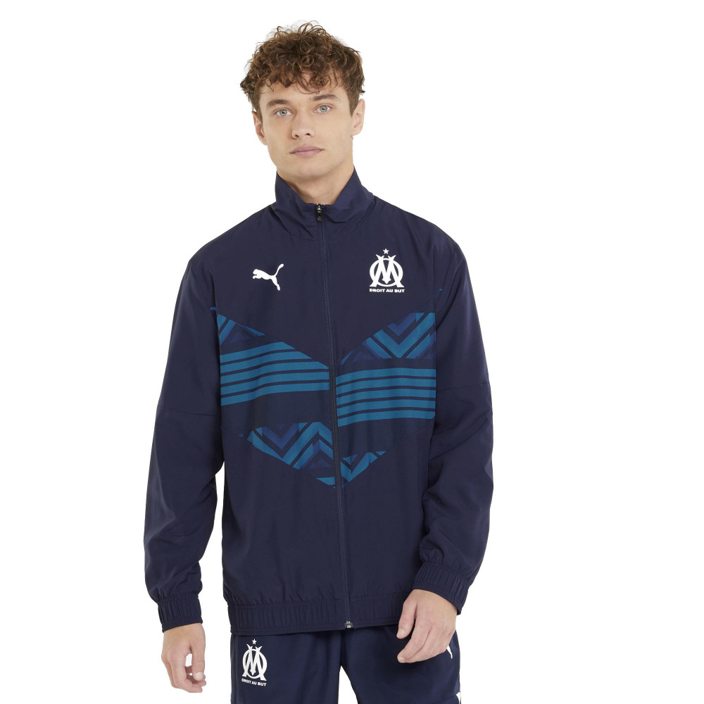 Puma Veste de survêtement Puma OM PREMATCH