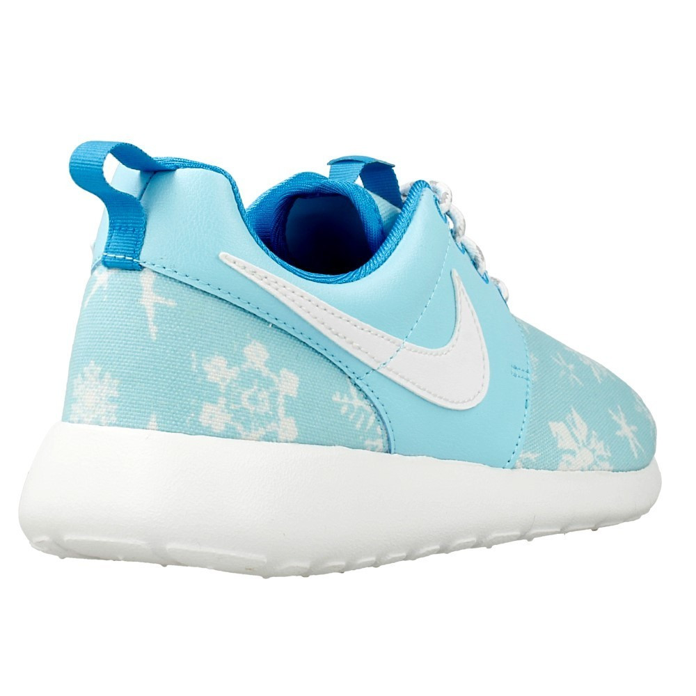 Nike Basket Nike Roshe One Print Snowflake Junior - 677784-401