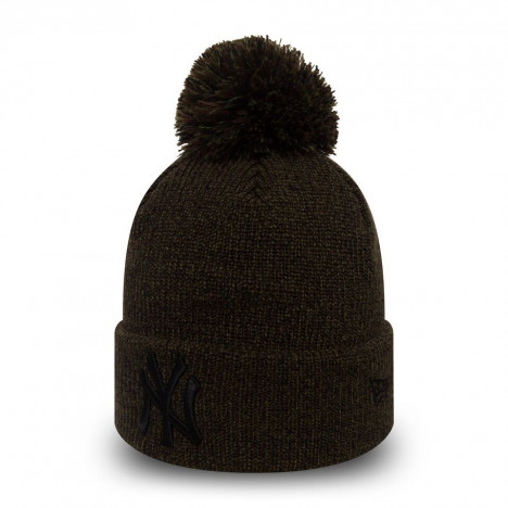 New Era Bonnet New Era Marl Bobble Knit New York Yankees - 80524576