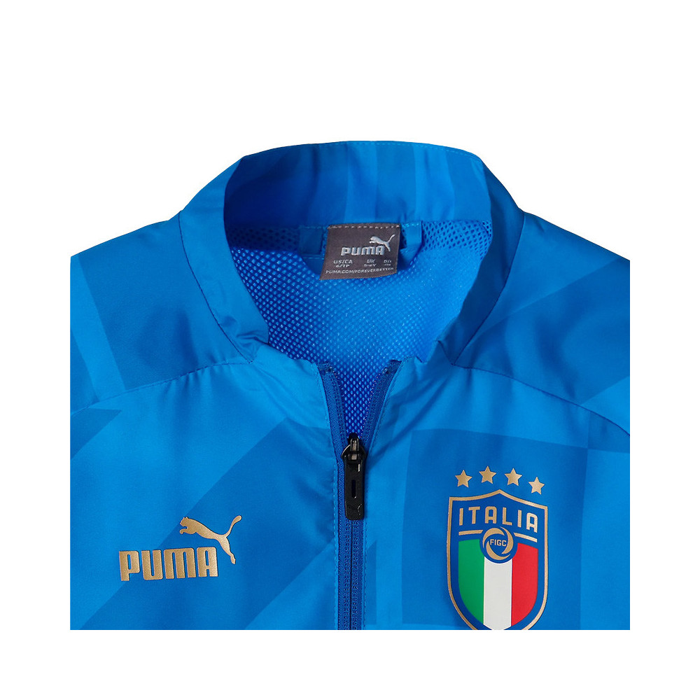 Puma Veste de survêtement Puma FIGC Italie Home Prematch Junior