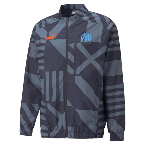 Puma Veste de survêtement Puma Olympique de Marseille Prematch