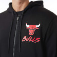 New Era Sweat à capuche New Era Chicago Bulls NBA Script