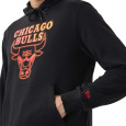 New Era Sweat à capuche New Era Chicago Bulls NBA Neon Fade