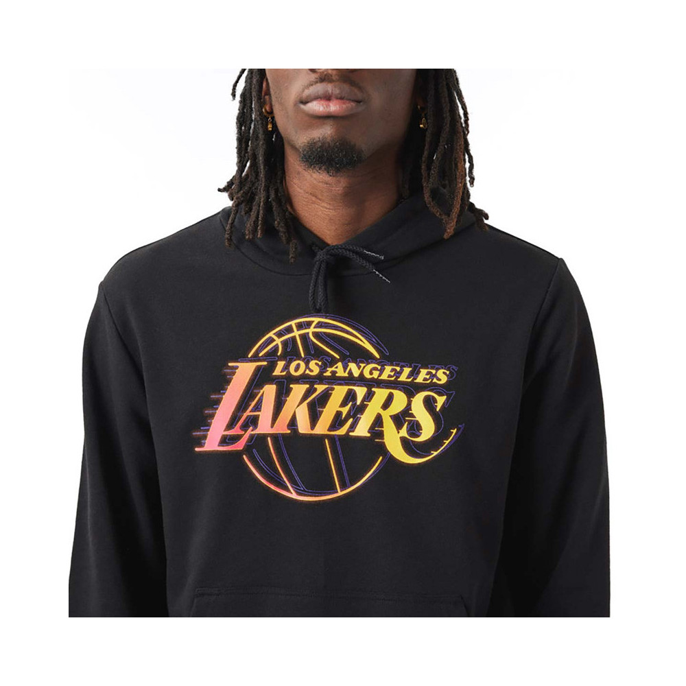 New Era Sweat à capuche New Era LA Lakers NBA Neon Fade