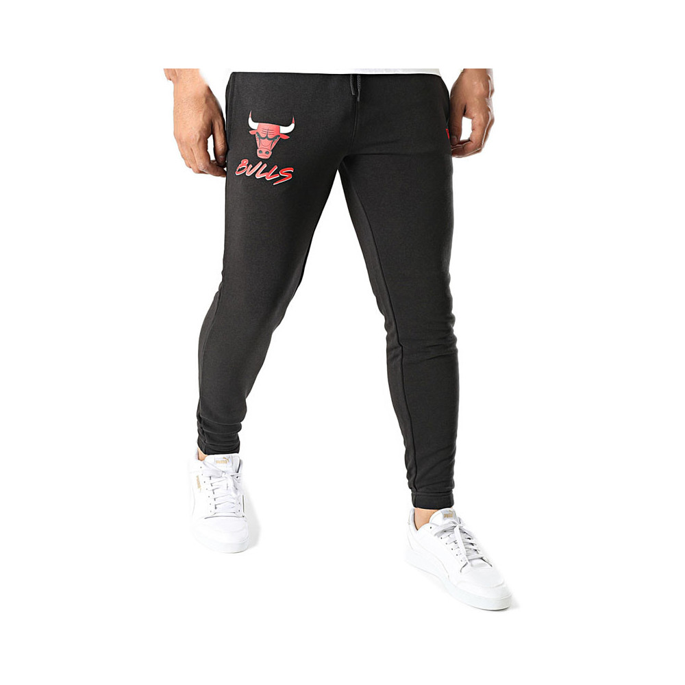 New Era Pantalon de survêtement New Era Chicago Bulls NBA Script