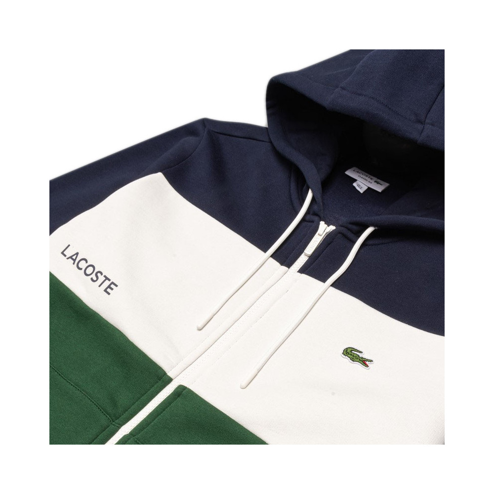 Lacoste Sweat à capuche Lacoste colorblock