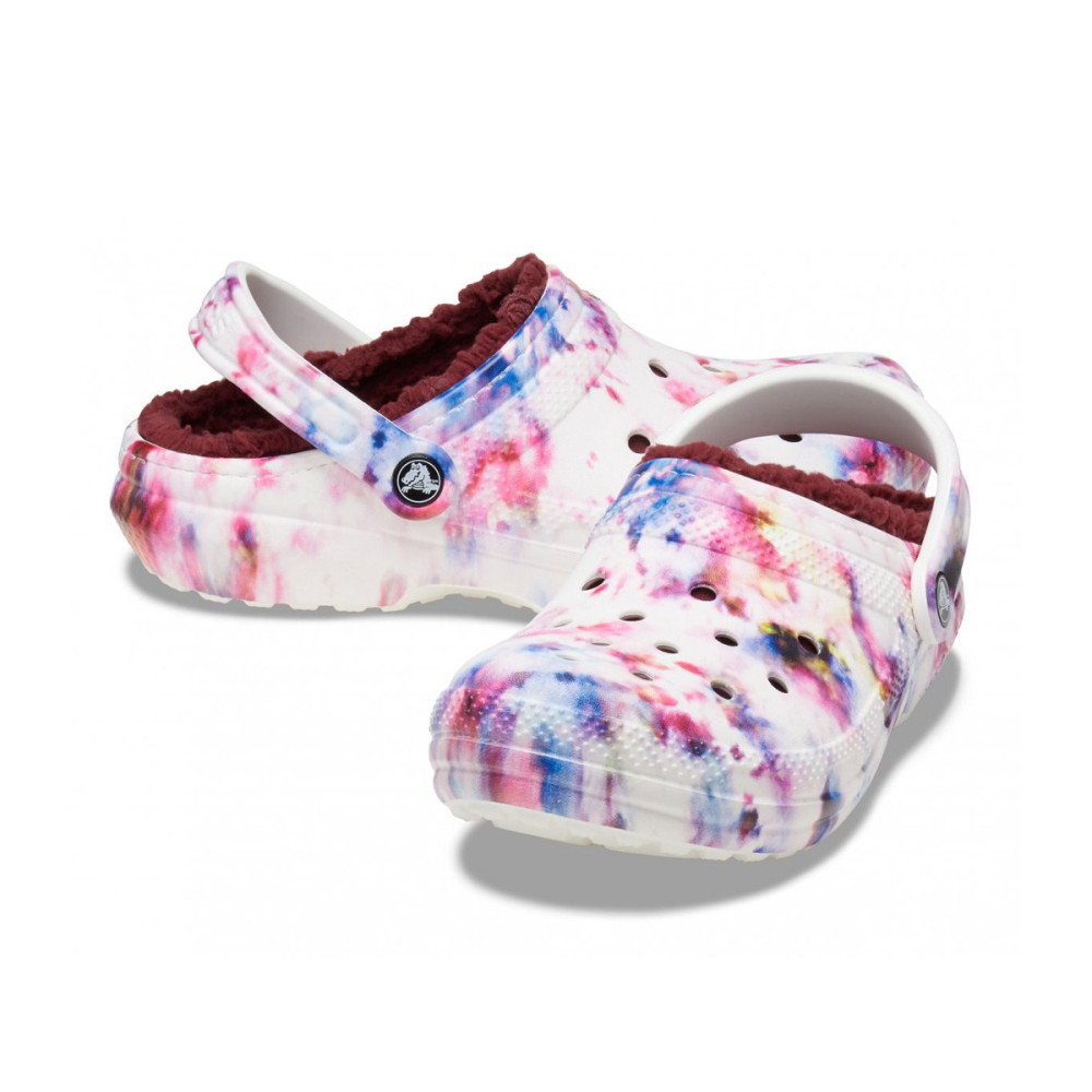 CROCS Sabot Crocs Classic Lined Tie Dye